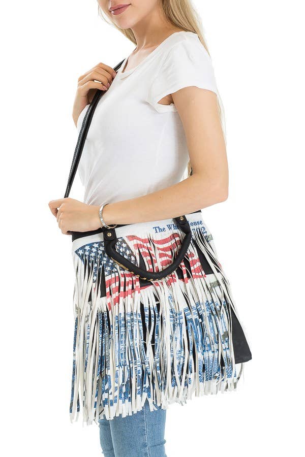 USA Vintage Fringed Boho Bag Collection