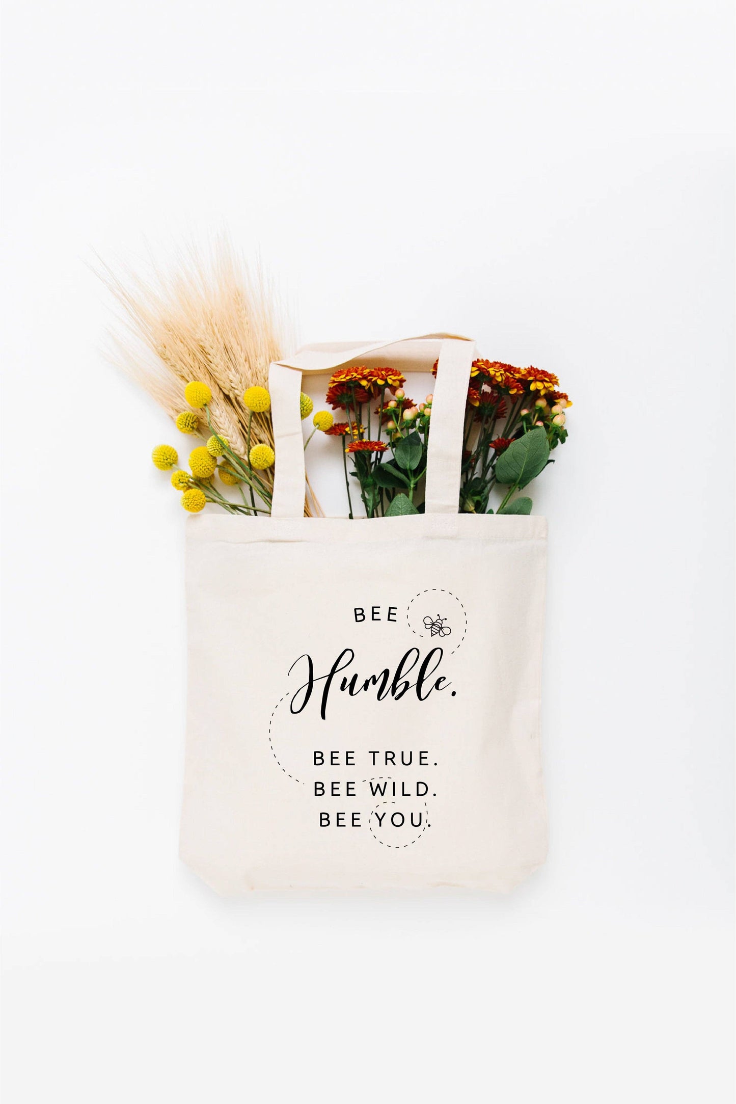 Bee Humble Eco Friendly Canvas Tote Bag | Summer Gift