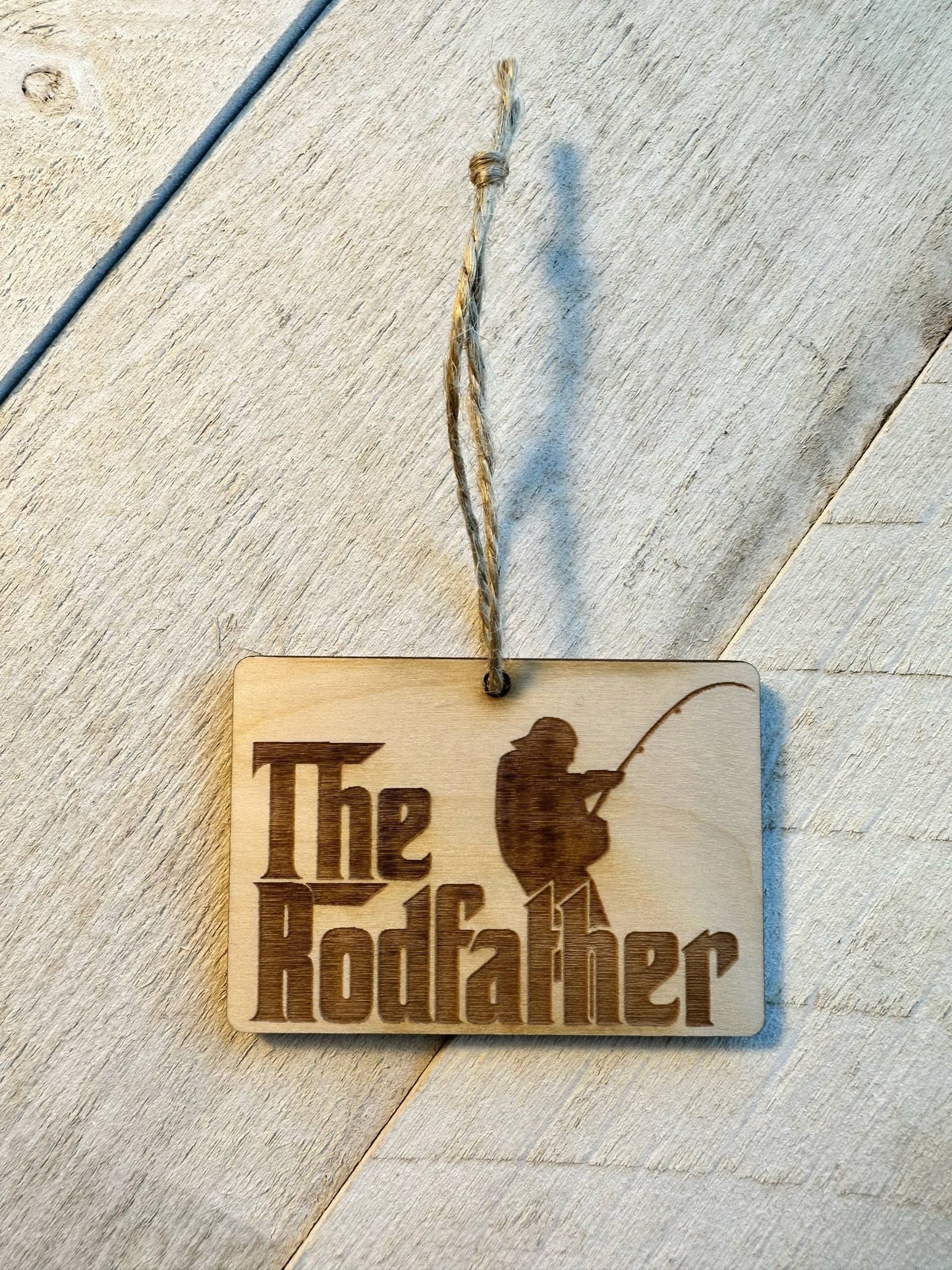 The Rod-Father Ornament