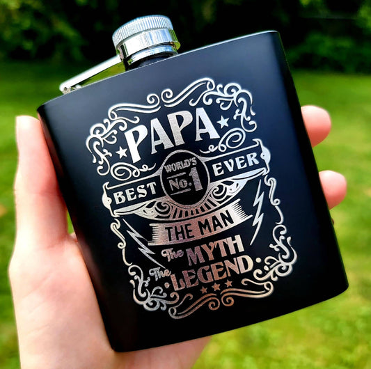 Best Ever Papa Flask- Father's Day Gifts For Him