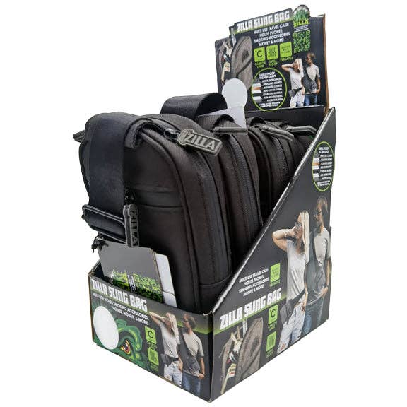 ZILLA SLING BAG 4 PIECES PER DISPLAY