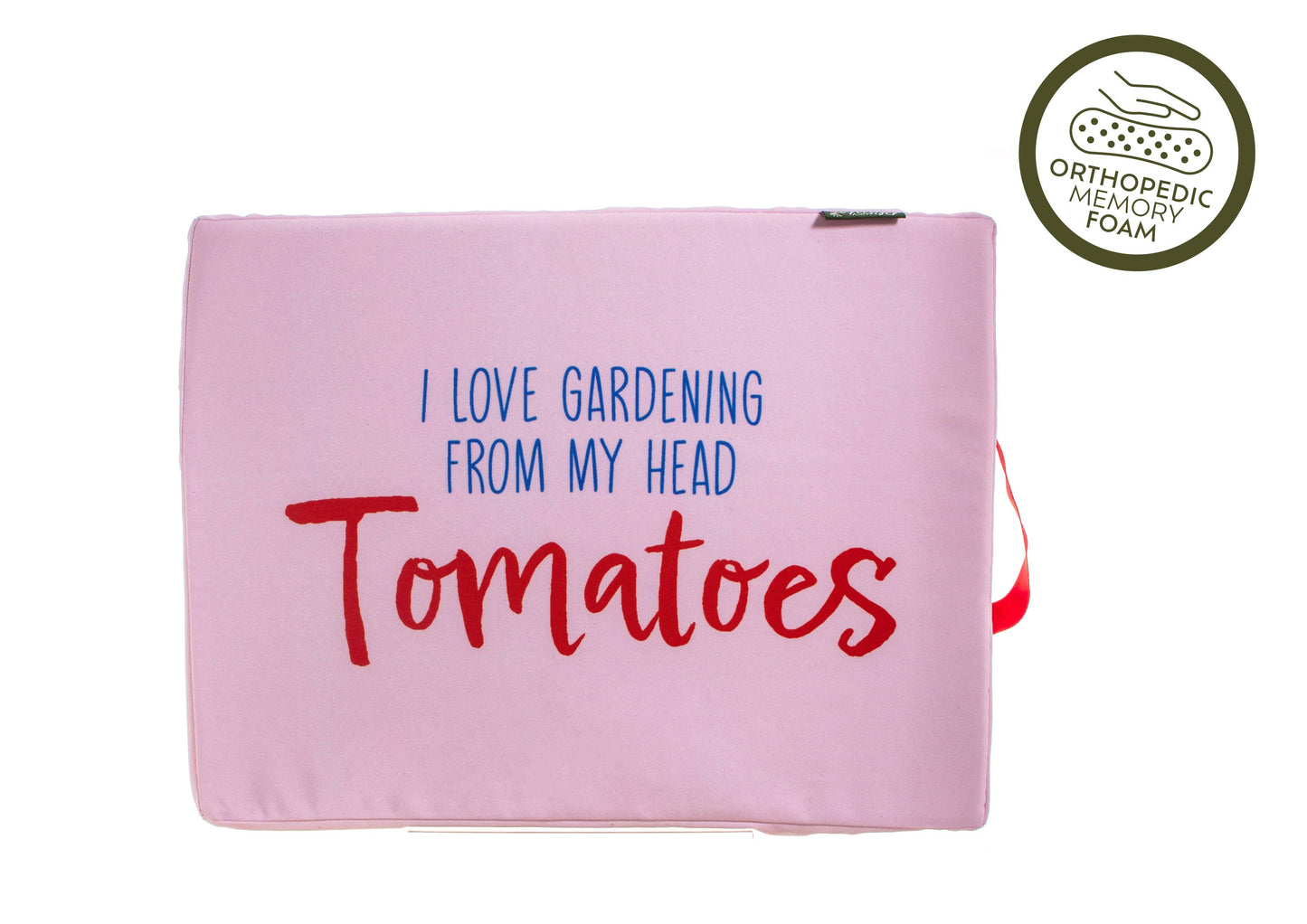 Gardening Knee Pillow - Head Tomatoes