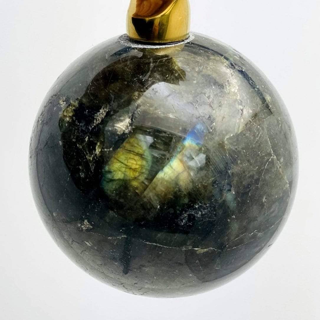 Labradorite Sphere Bottle Opener - (OF3-S52)