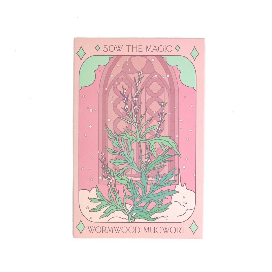 Wormwood Mugwort Tarot Garden + Gift Seed Packet