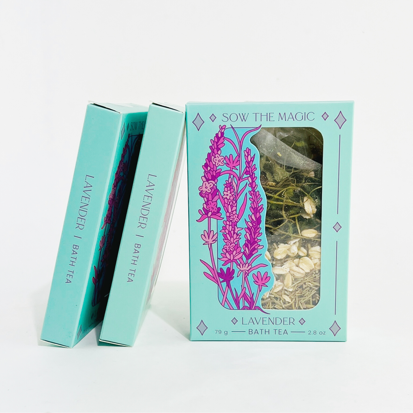 Lavender Lovers Tarot Botanical Bath Tea Box