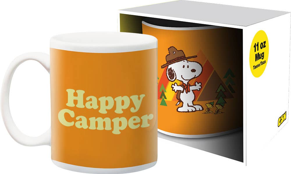 Peanuts Beagle Scouts - Camper Boxed Mug (11oz)