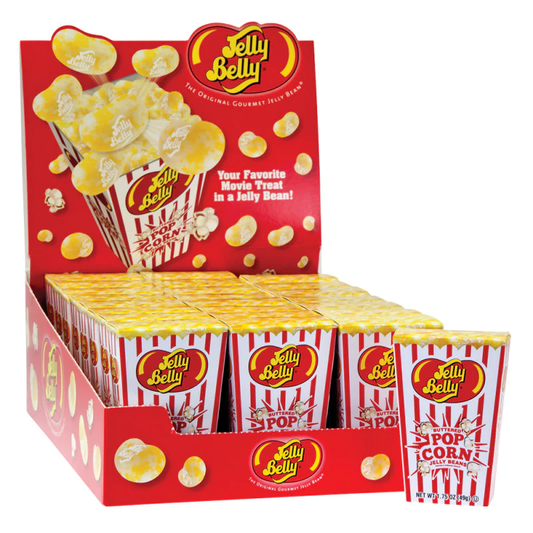 Jelly Belly Buttered Popcorn Jelly Beans, 1.75oz, 24ct