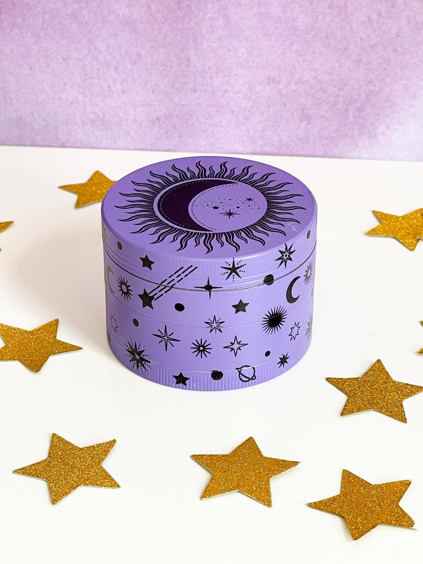 CELESTIAL GRINDER PURPLE (glow in the dark)