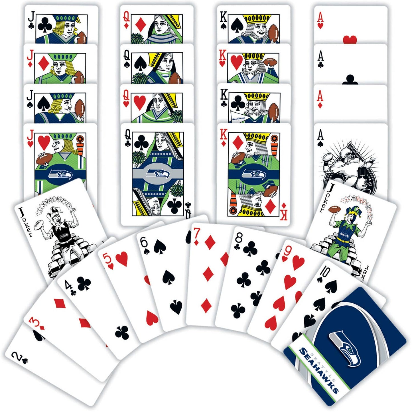 Seattle Seahawks Playing Cards