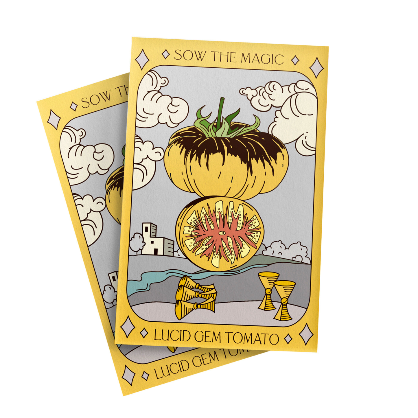 Lucid Gem Tomato Tarot Garden + Gift Seed Packet