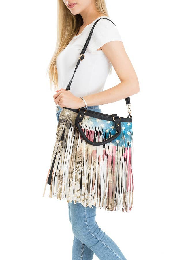 USA Vintage Fringed Boho Bag Collection