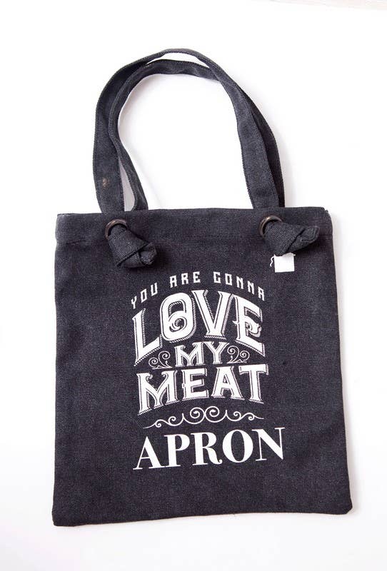 Men's Canvas BBQ Apron - Gifts For Him - Father's Day Gifts