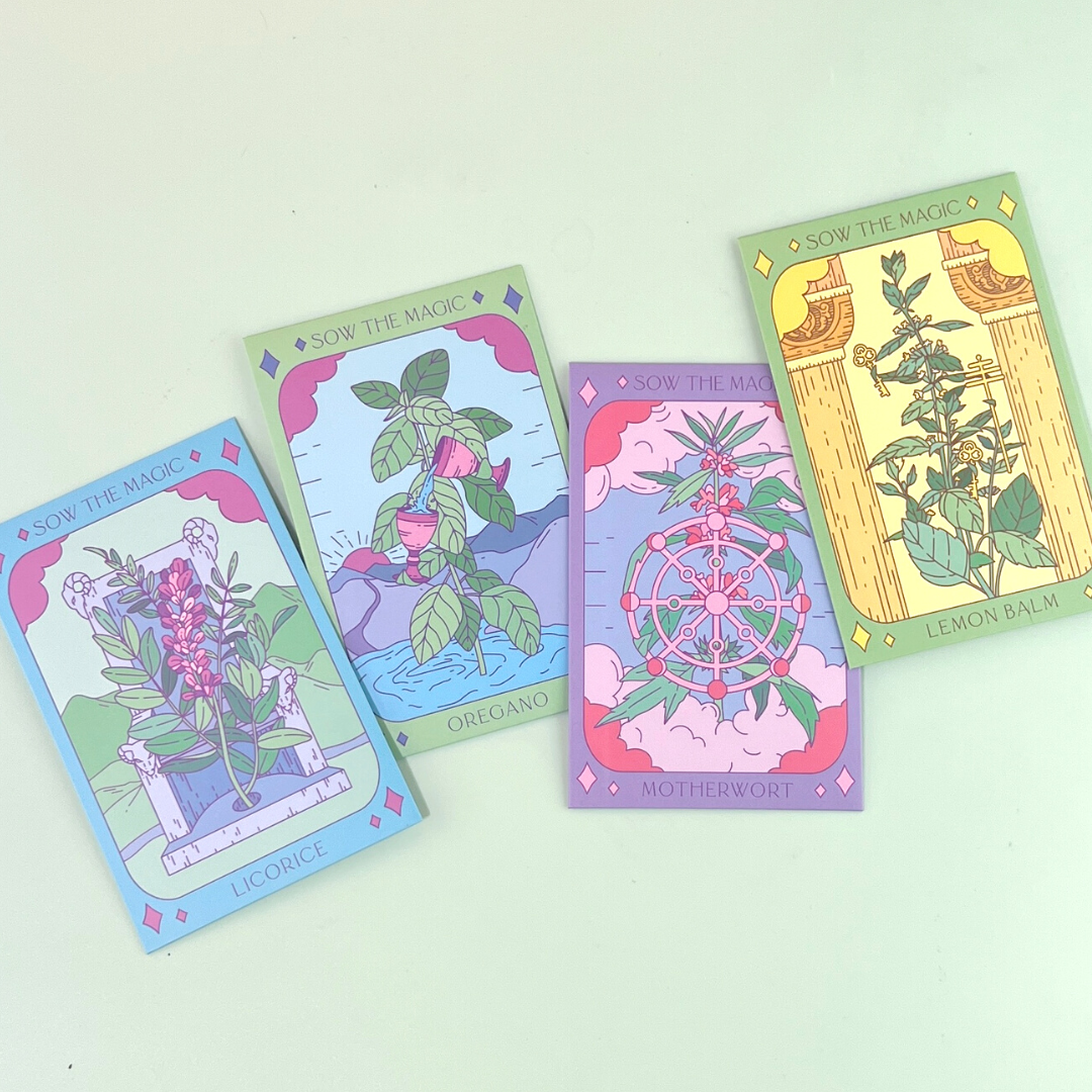 Motherwort Tarot Garden + Gift Seed Packet