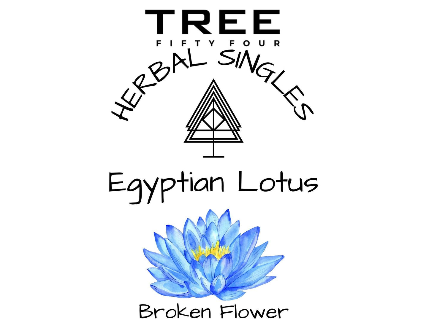 Egyptian Blue Lotus, Petals & Stamens | Bulk 4, 8, 16 OZ