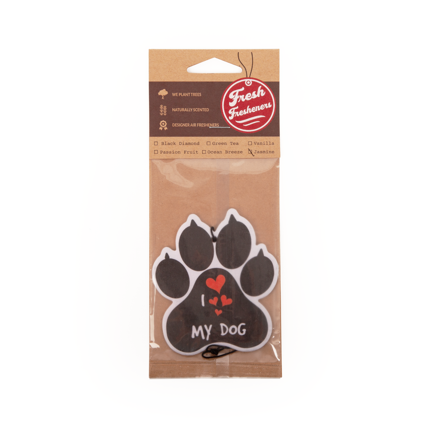 Dog Paw Air Freshener Pack of 12