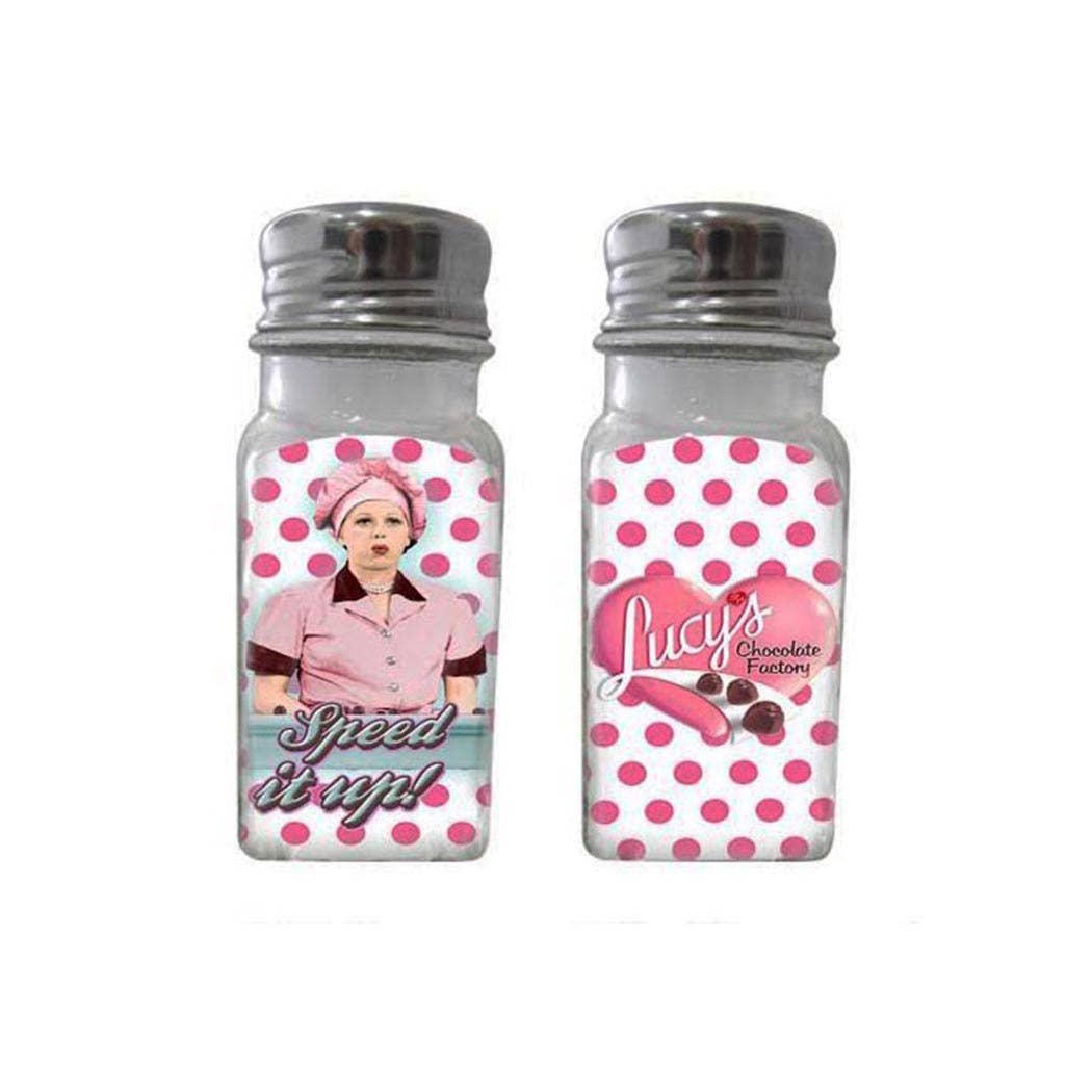 Lucy Salt & Pepper Shaker Set - Chocolate Factory