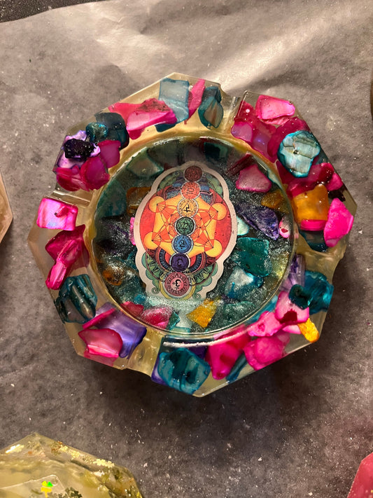 Chakra ashtray