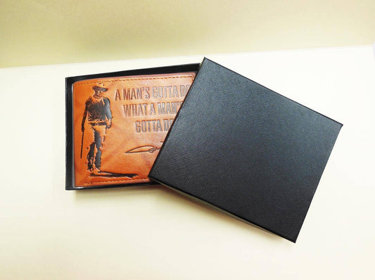 John Wayne Wallet - Man's Gotta Do