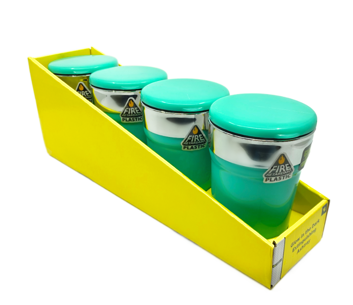 SMOKEZILLA GLOW-IN-THE-DARK BUTT BUCKET 4 PIECES PER DISPLAY