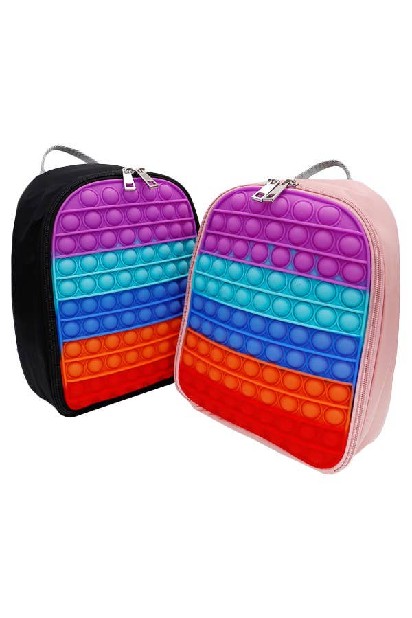 Two-Way Zippered Nylon Backpack