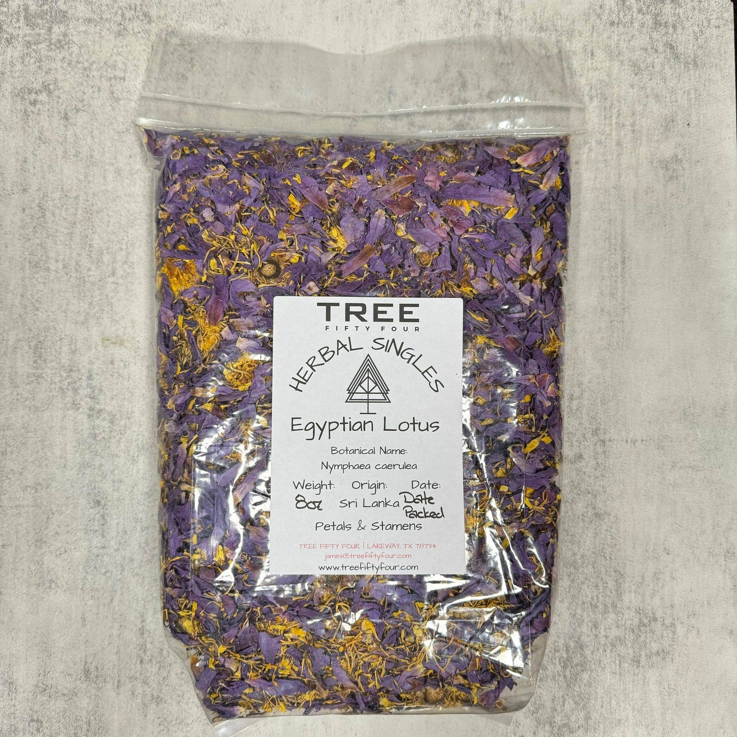 Egyptian Blue Lotus, Petals & Stamens | Bulk 4, 8, 16 OZ