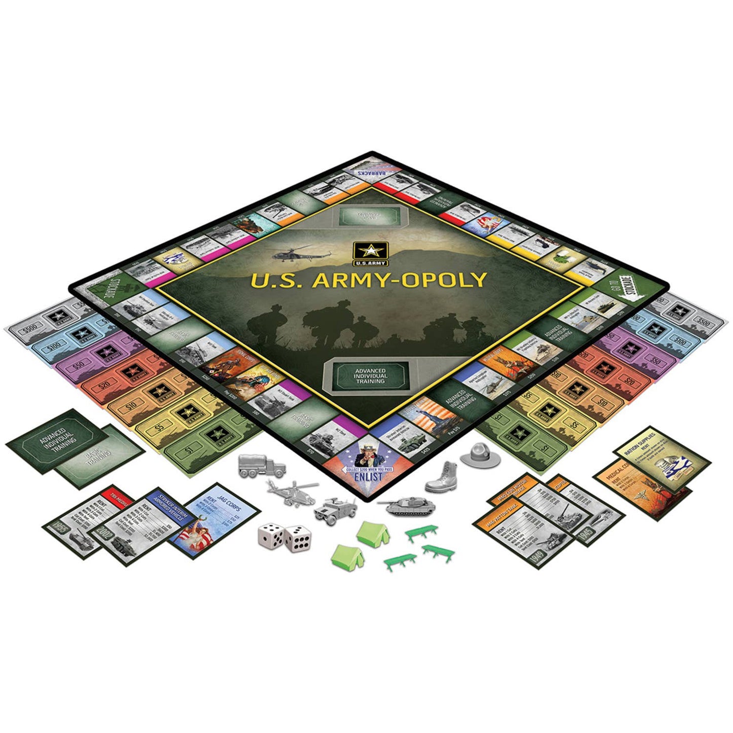 US Army Opoly Board Game