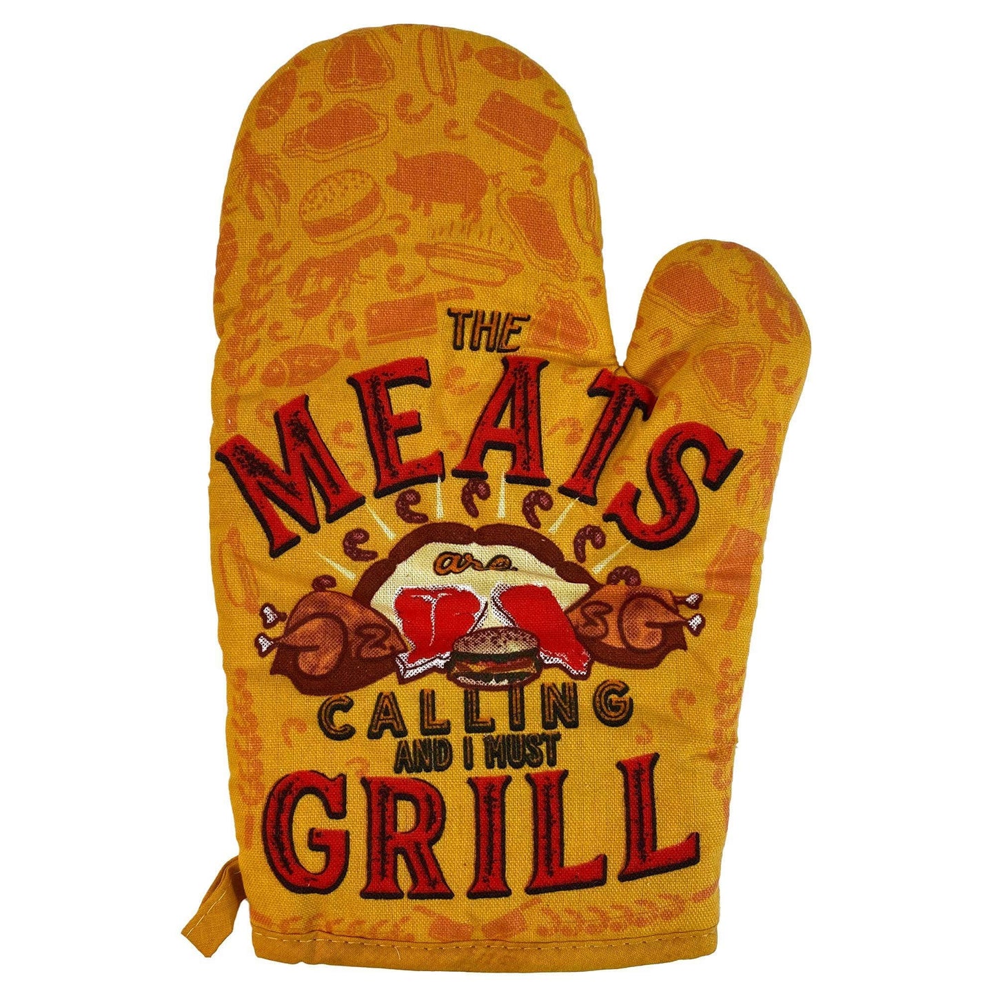 The Meats Are Calling And I Must Go Oven Mitt Pot Holder