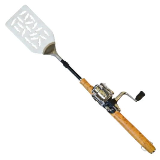 Open Face Fishing Pole BBQ Spatula