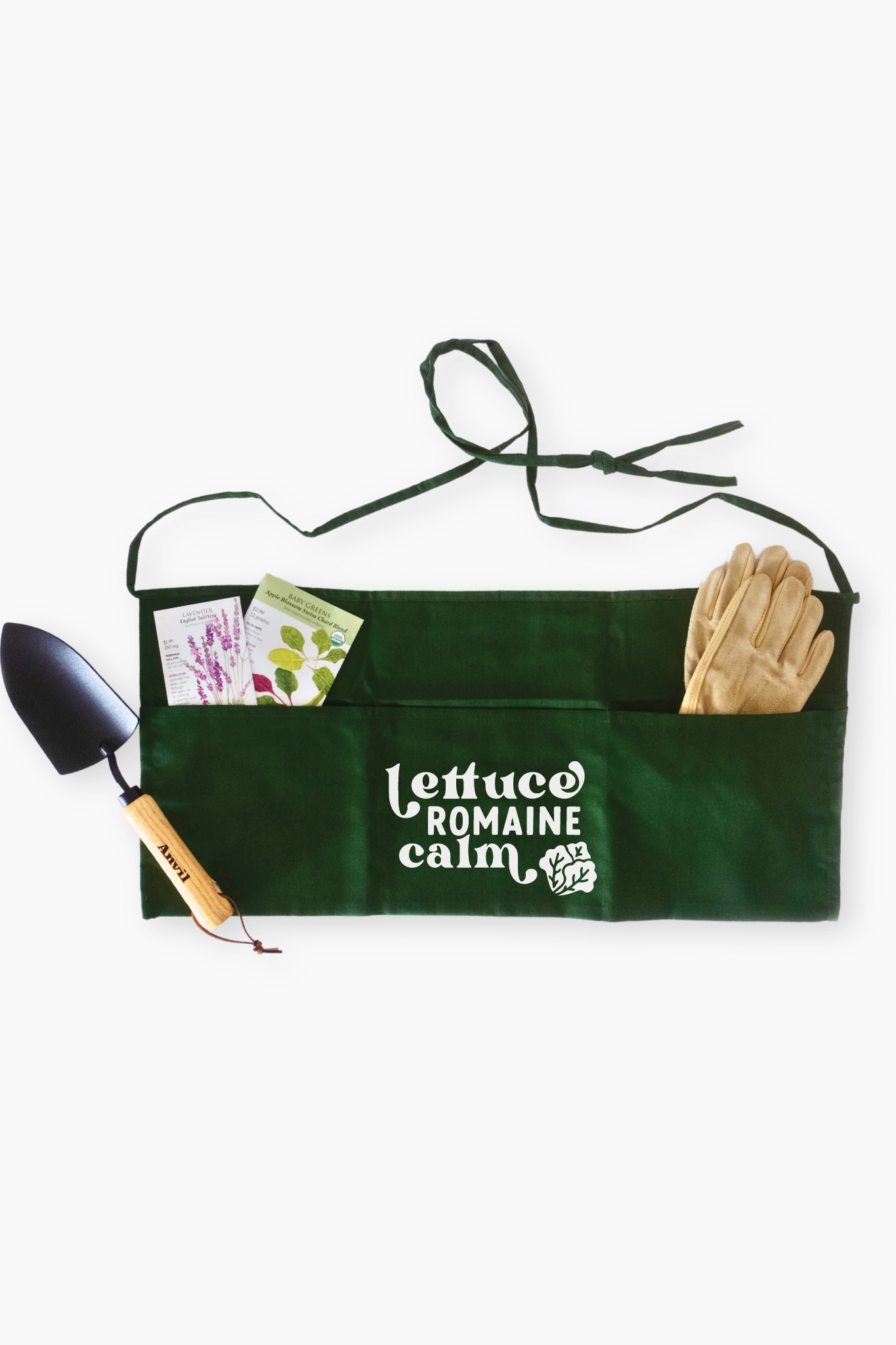 Lettuce Romaine Calm Garden Apron | Summer 2024 | Gardener Gift