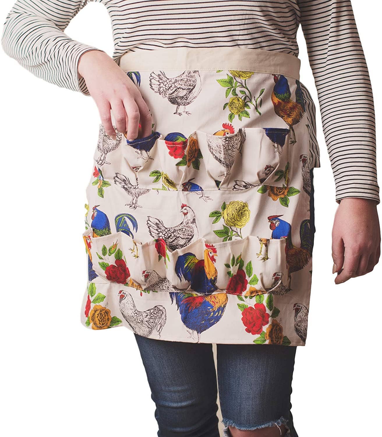 Fluffy Layers® Adult Half Body Egg Collecting Apron