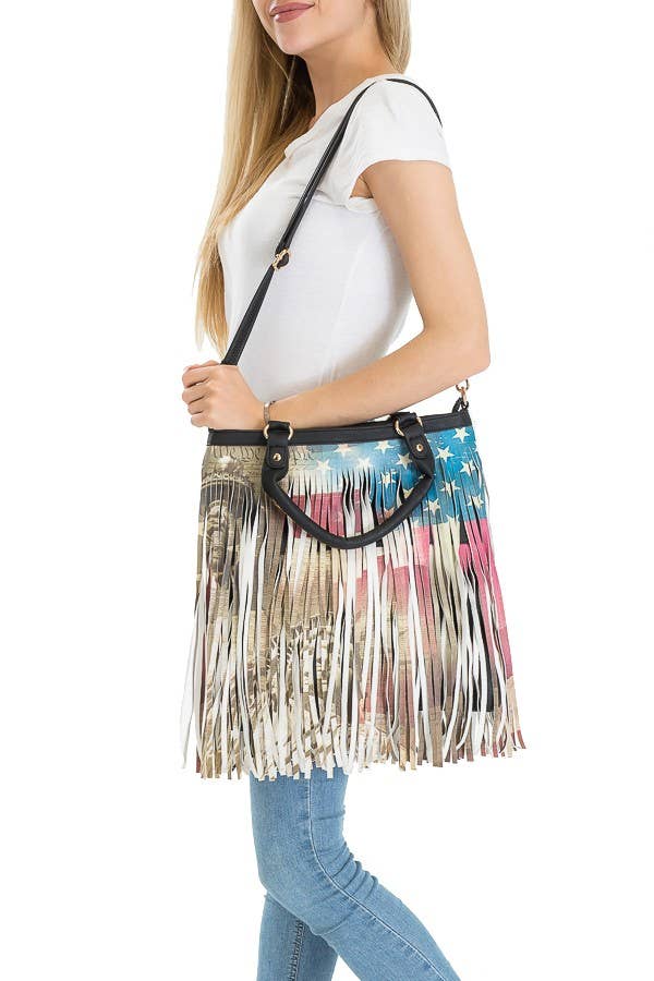 USA Vintage Fringed Boho Bag Collection