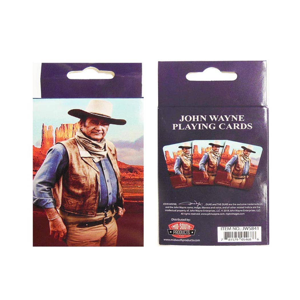 John Wayne Playing Cards - The Duke