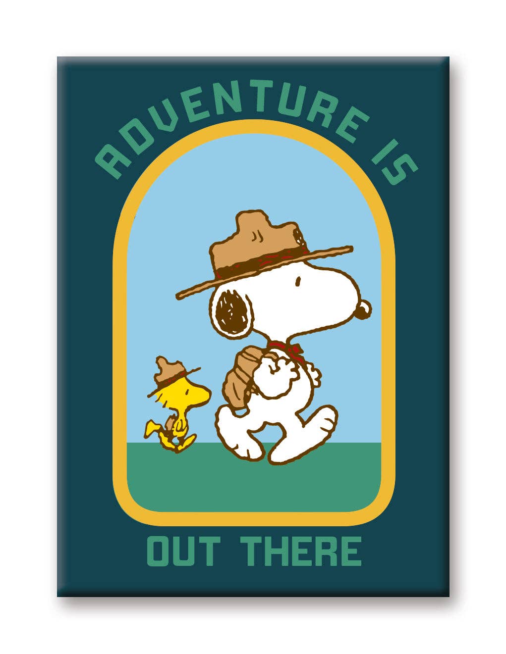 Peanuts Beagle Scouts - Adventure Flat Magnet (2.5" x 3.5")