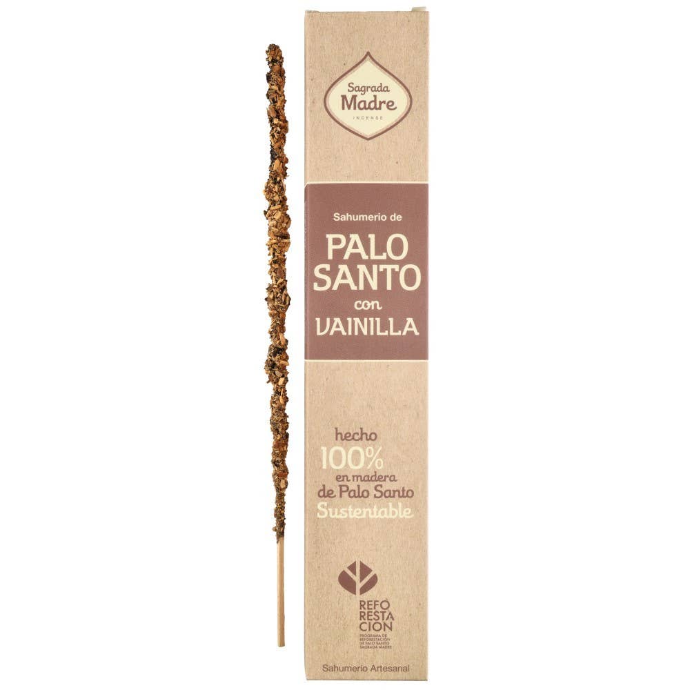 Palo Santo Incense with Vanilla - Sagrada Madre