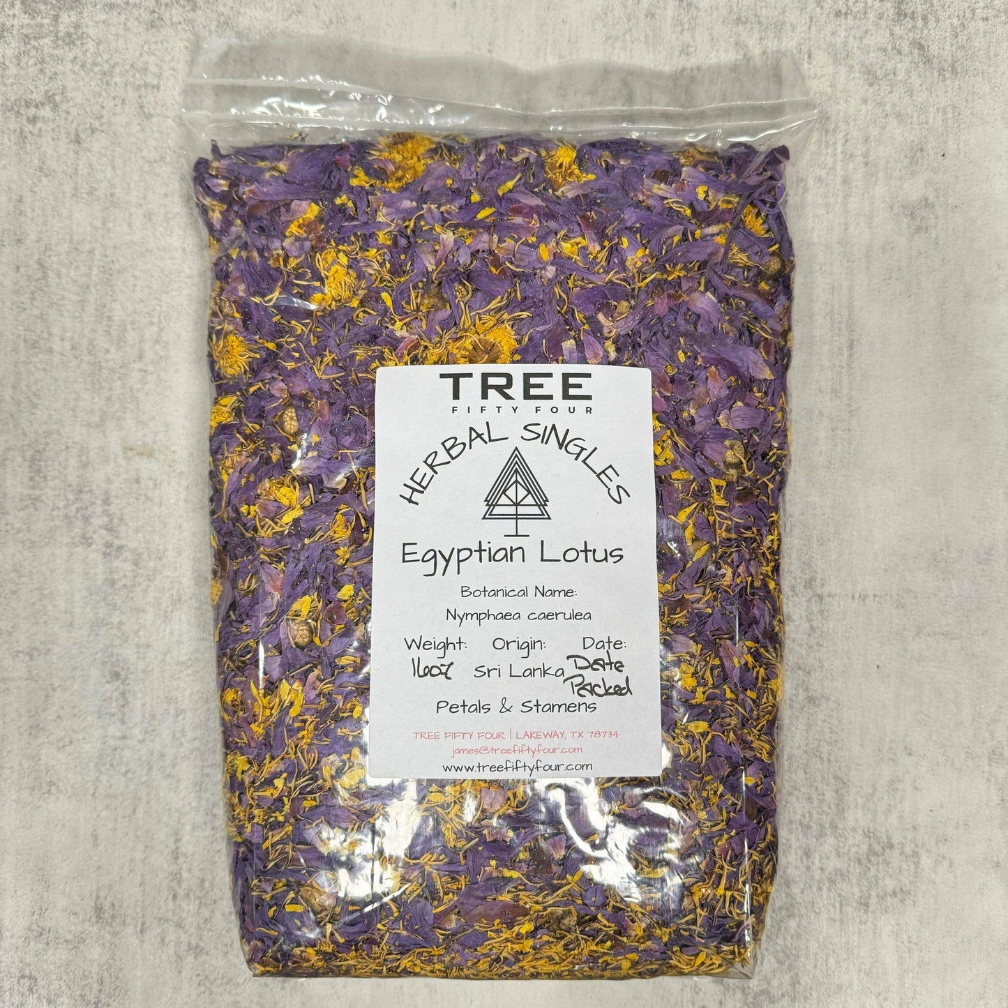 Egyptian Blue Lotus, Petals & Stamens | Bulk 4, 8, 16 OZ