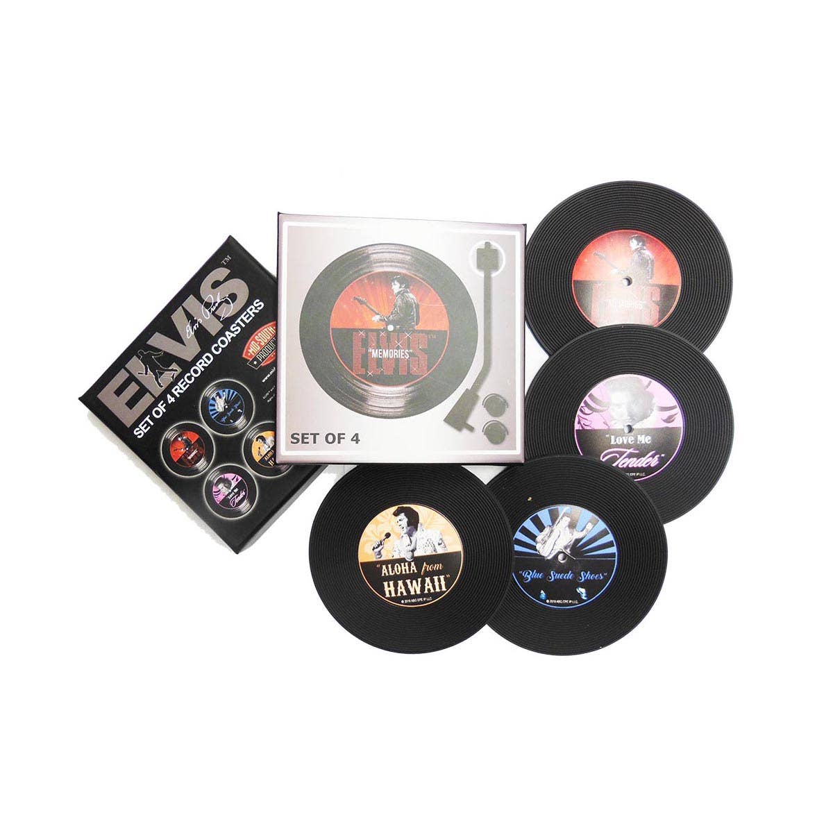 Elvis Coasters Vinyl Record