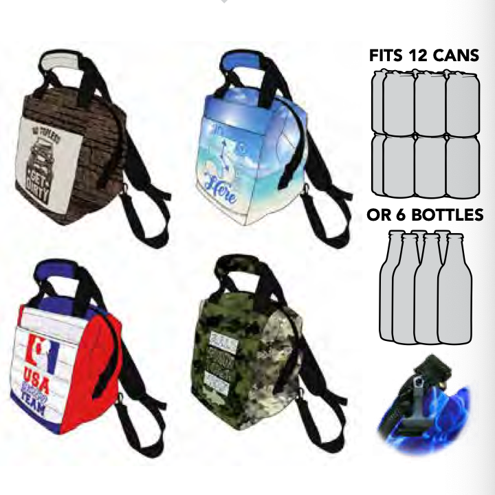 POLAR GEAR COOLER BAG 4 PCS/PK