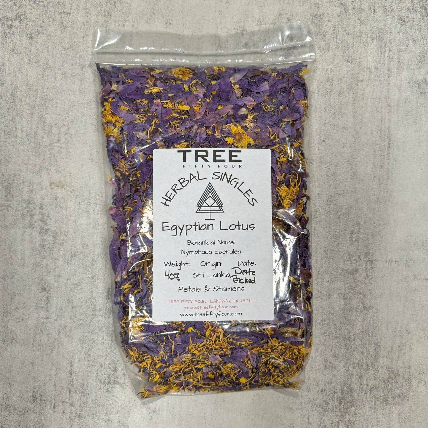 Egyptian Blue Lotus, Petals & Stamens | Bulk 4, 8, 16 OZ