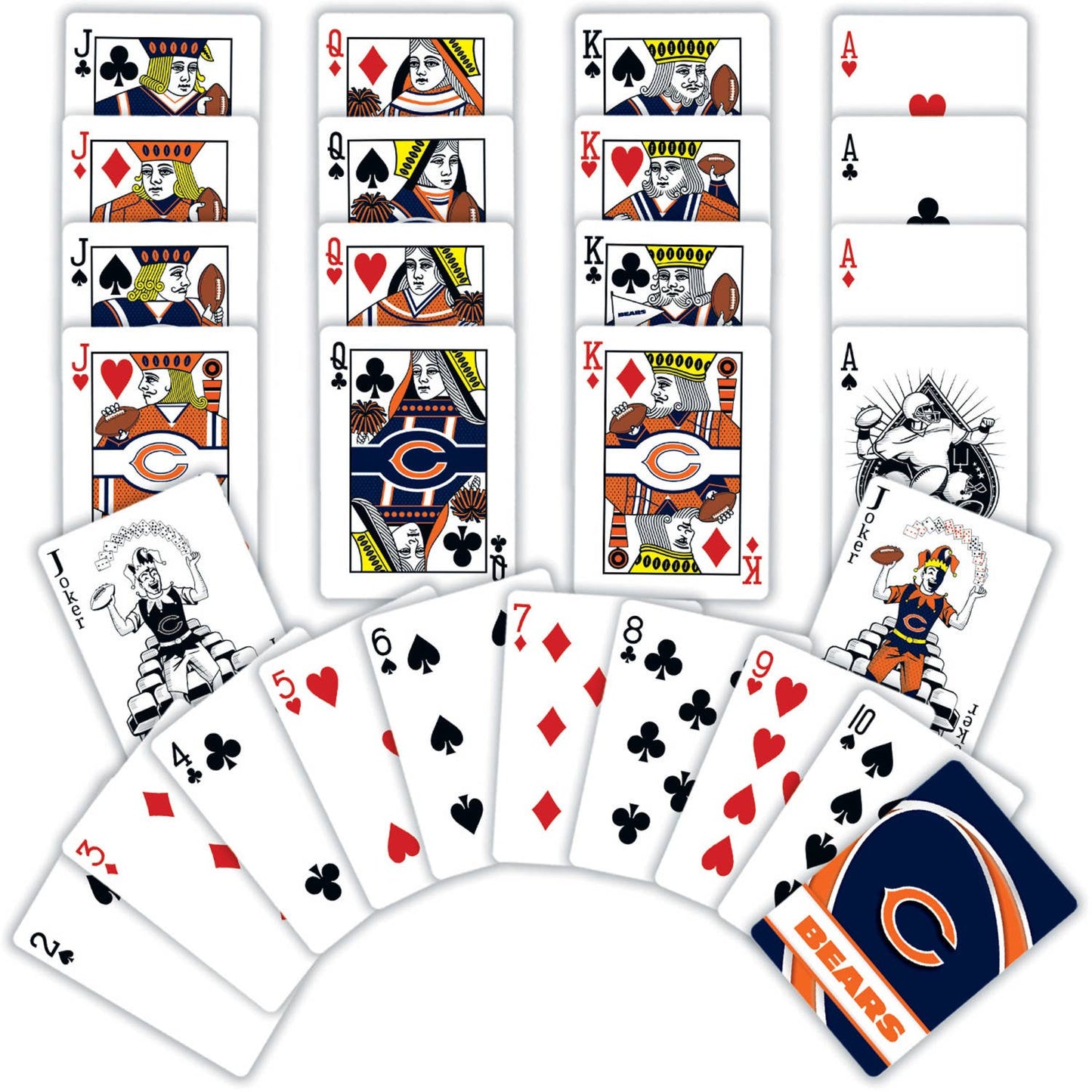 Chicago Bears Playing Cards