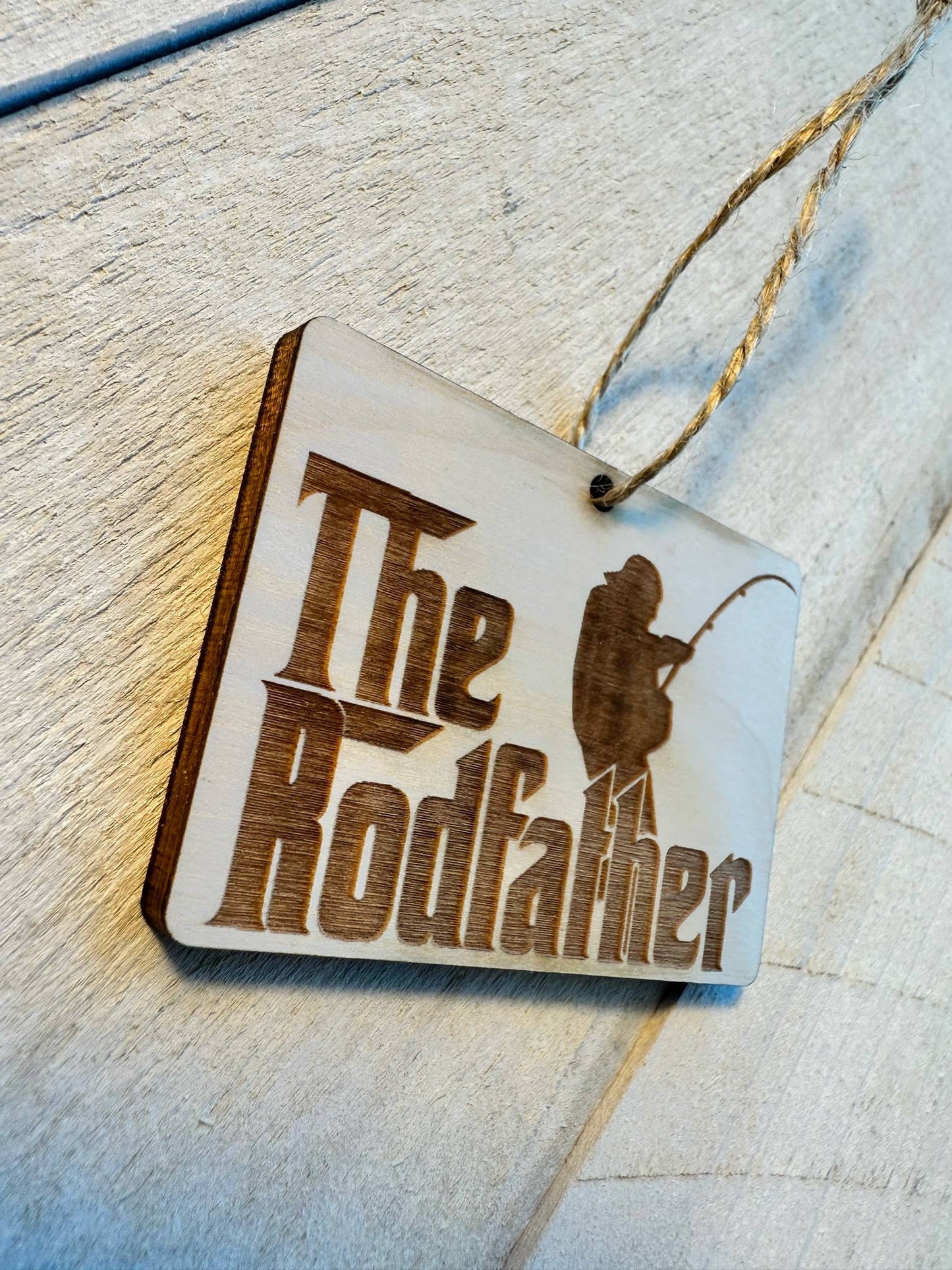 The Rod-Father Ornament