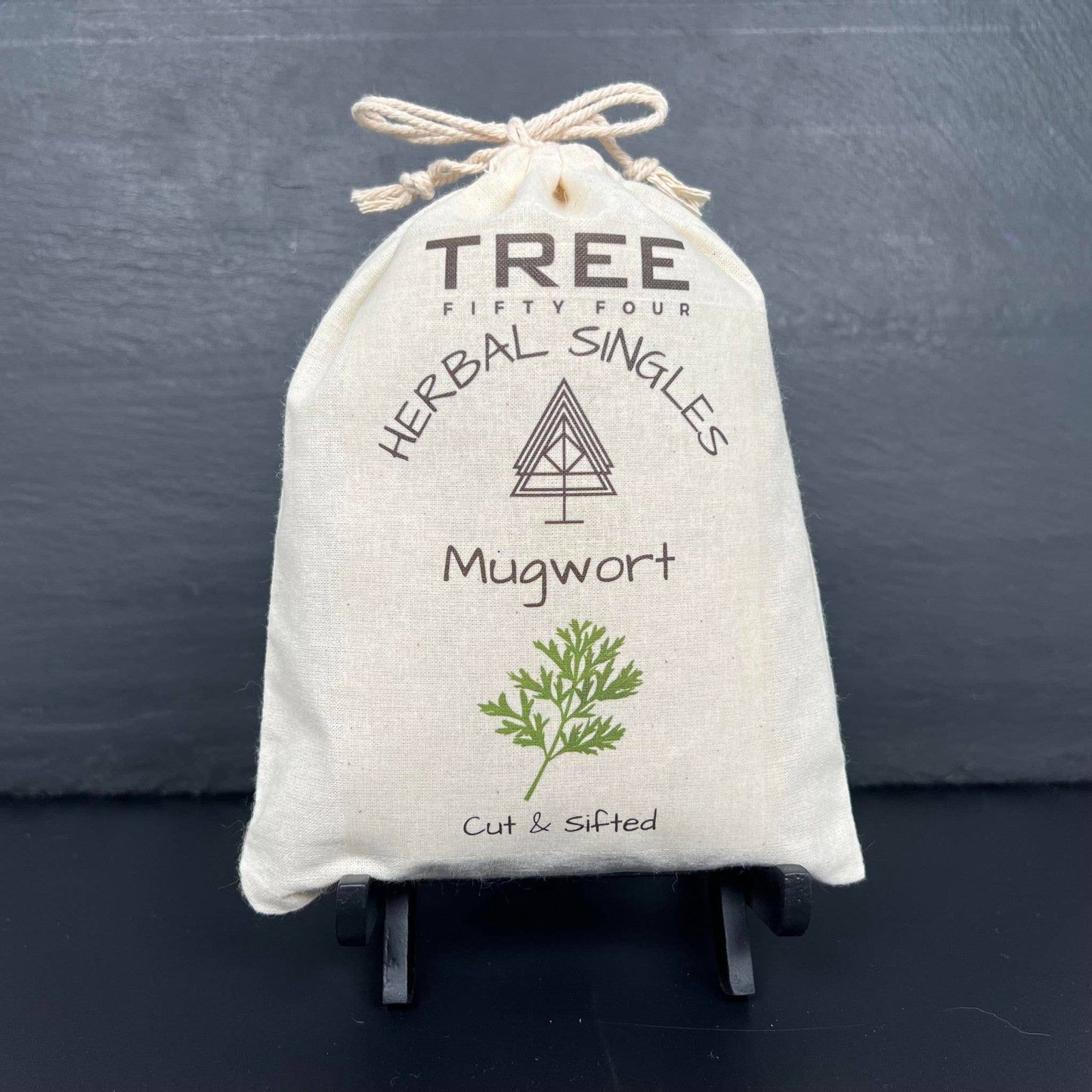 Mugwort, C/S in Double Drawstring Sachet, Organic, Loose