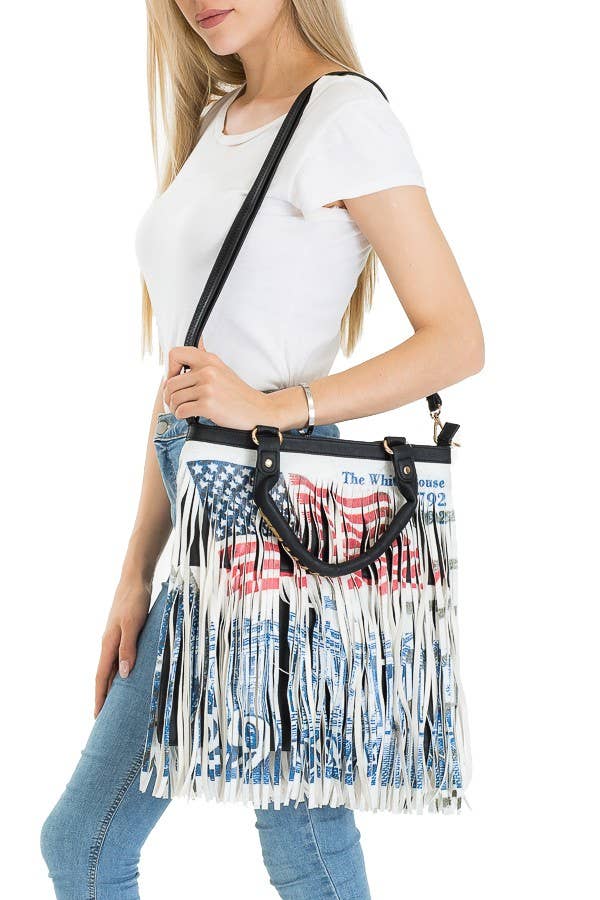 USA Vintage Fringed Boho Bag Collection