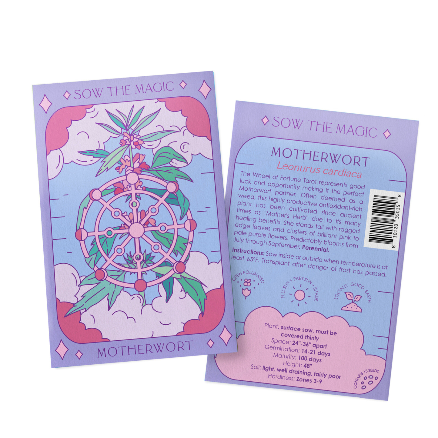 Motherwort Tarot Garden + Gift Seed Packet