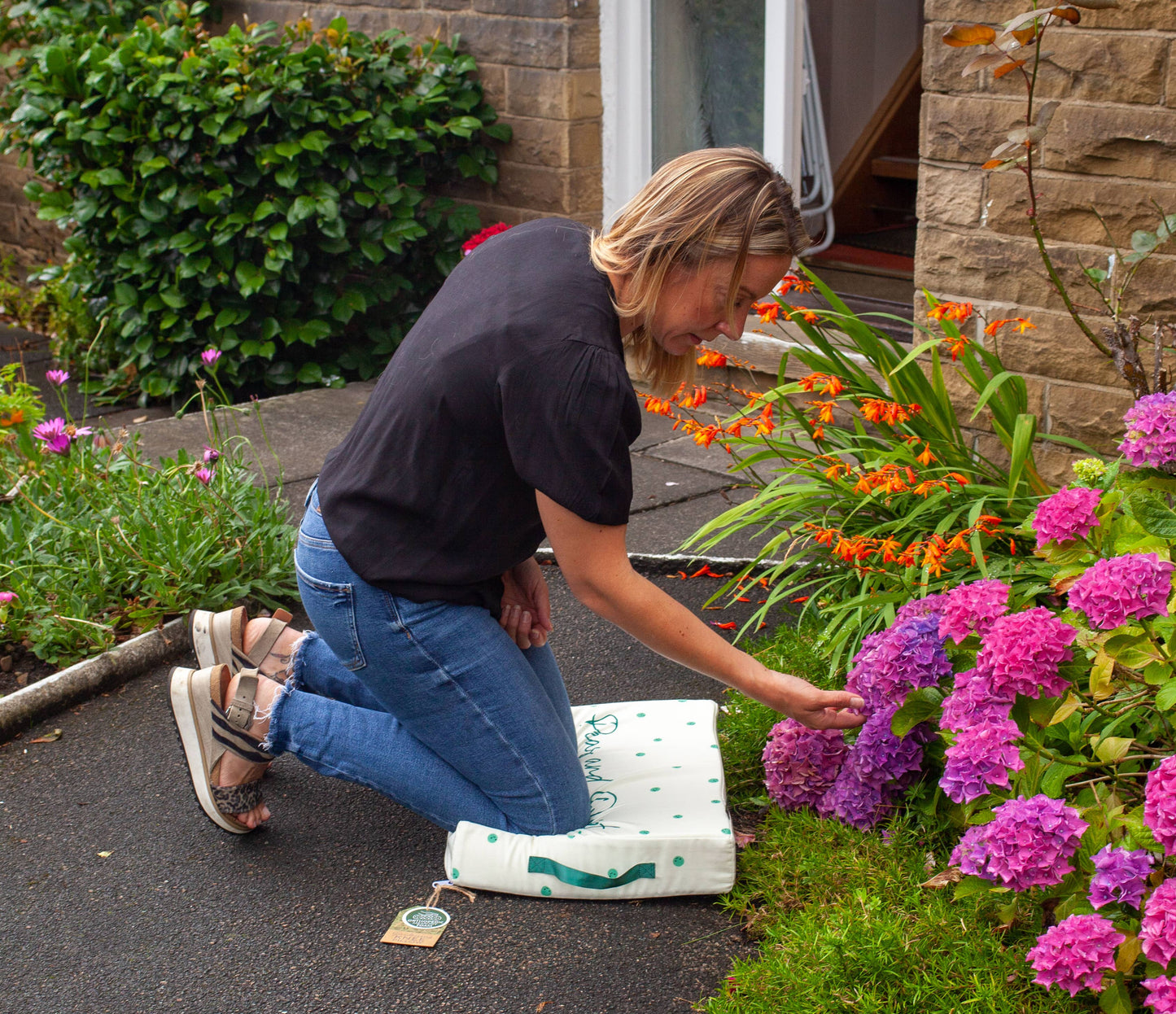 Gardening Knee Pillow - Peas and Quiet